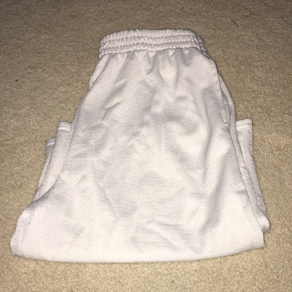 Boys white shorts